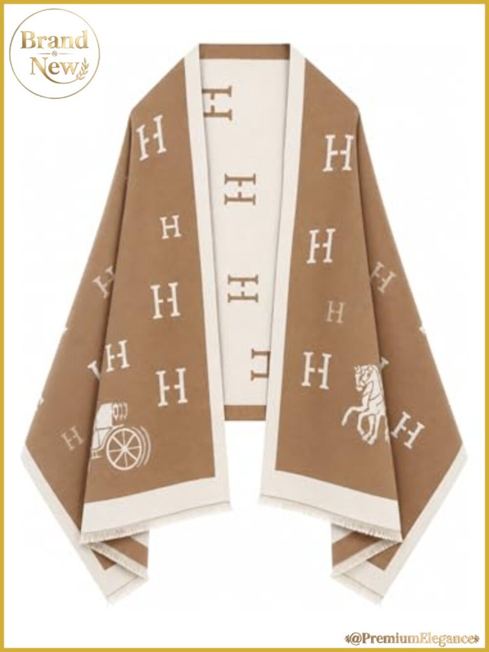 Women's Reversible Pashmina Shawl Wrap Big Scarf Acrylic Hand Wash